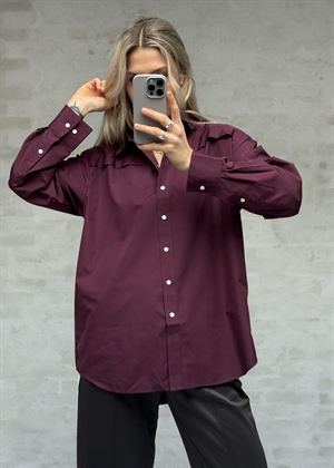 Allison oversize ls skjorte Fig Selected Femme 